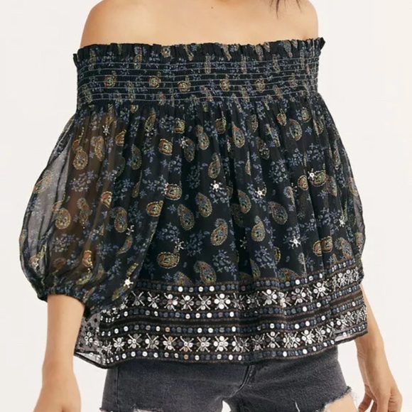 XSOLDXFree People Age Of Aquarius Top - Picture 4 of 15